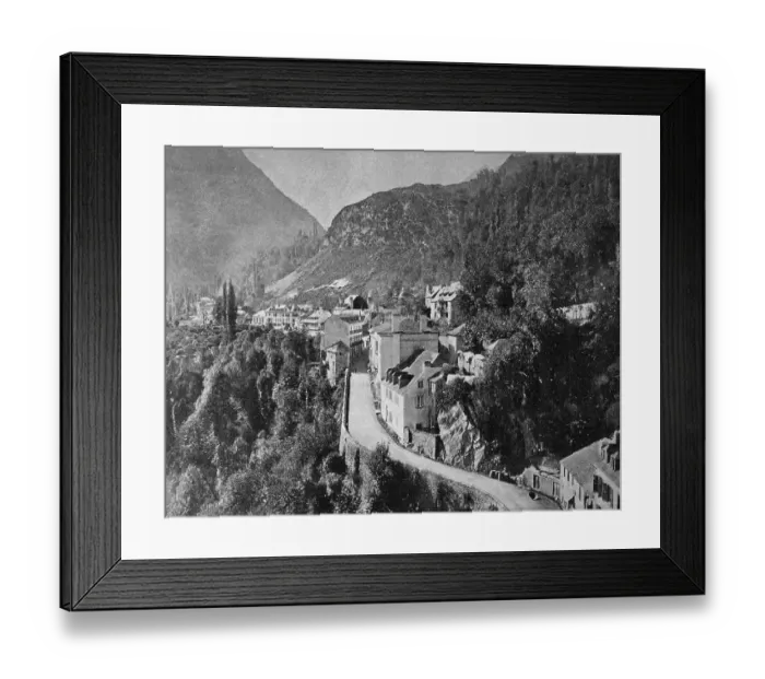 Framed Print : One of the first autotypes of Sant Sauveur Framed Print : One of the first autotypes of Sant Sauveur