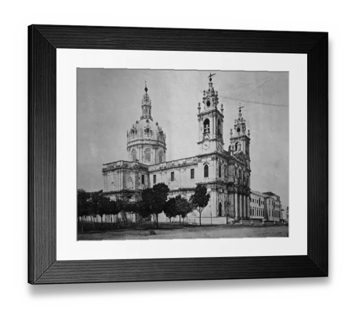 Framed Print : Early autotype of the Sacred Heart Monastery Framed Print : Early autotype of the Sacred Heart Monastery