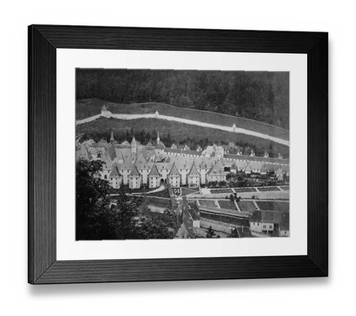 Framed Print : Early autotype of the Grande Chartreuse monastery Framed Print : Early autotype of the Grande Chartreuse monastery