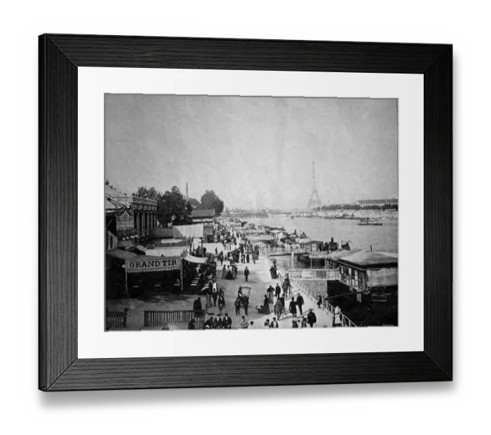 Framed Print : Early autotype of the Le Point du Jour Framed Print : Early autotype of the Le Point du Jour