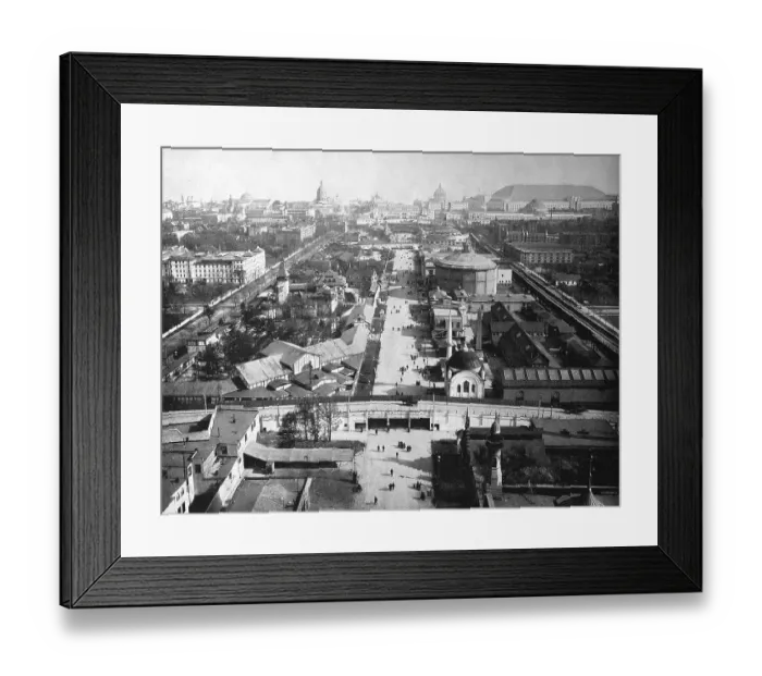 Framed Print : Building at the territory of the World Exposition 1893 Framed Print : Building at the territory of the World Exposition 1893