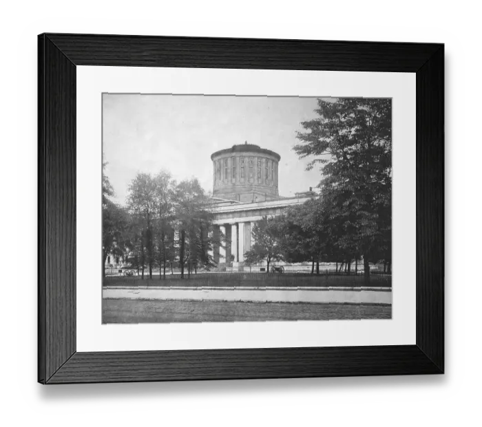 Framed Print : Ohio State, the Capitol in Columbus Framed Print : Ohio State, the Capitol in Columbus