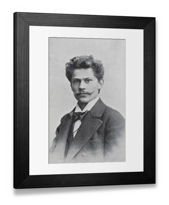 Framed Print : Jan Szczepanik, 1872, 1926, Polish inventor Framed Print : Jan Szczepanik, 1872, 1926, Polish inventor