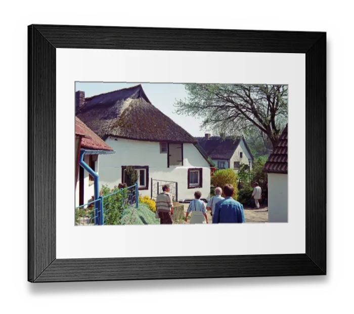 Framed Print : Fishing village of Vitt, Ruegen Island Framed Print : Fishing village of Vitt, Ruegen Island
