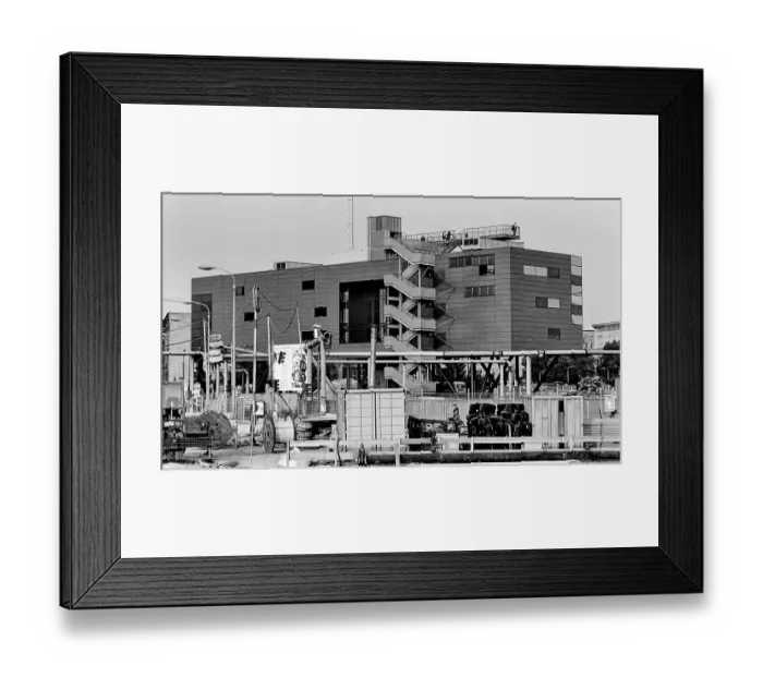 Framed Print : The info box with viewing platform Framed Print : The info box with viewing platform