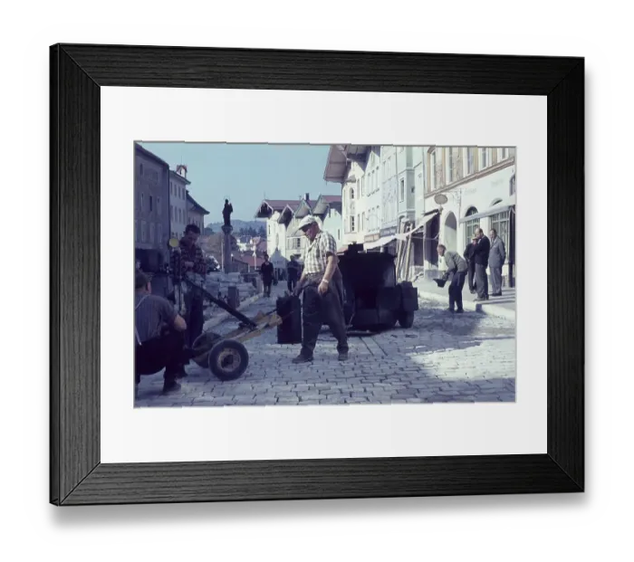 Framed Print : Markstrasse, Untere Marktstrasse Framed Print : Markstrasse, Untere Marktstrasse