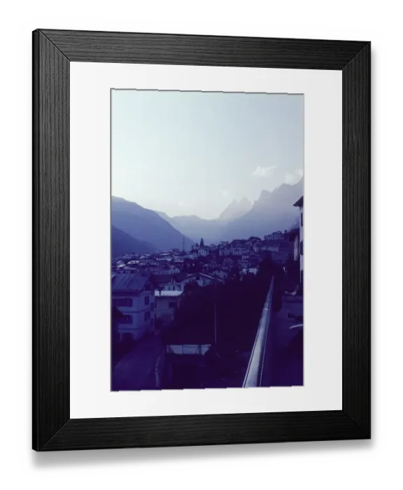 Framed Print : Auronzo the Cadore, Three Peaks