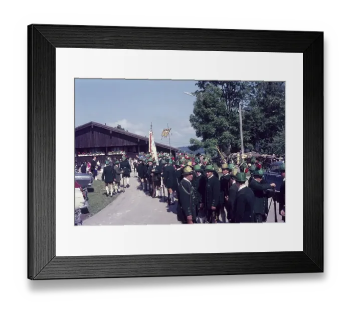 Framed Print : 60s, Europe, holiday, pageant, procession Framed Print : 60s, Europe, holiday, pageant, procession