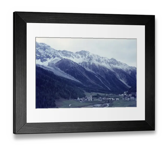Framed Print : Sulden, Ortler Alps, Stilfs, Autonomous Province of Bolzano