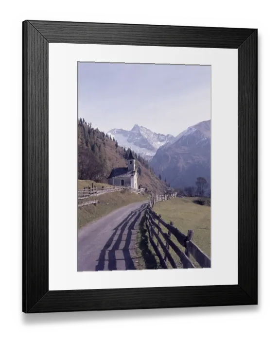 Framed Print : Kelderkapelle, Vals, Valsertal Framed Print : Kelderkapelle, Vals, Valsertal