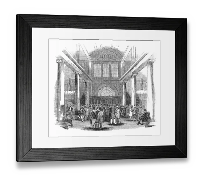 Framed Print : London Stock Exchange at Capel Court