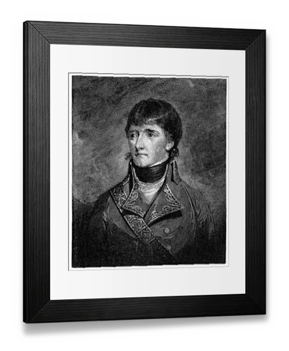 Framed Print : Young Napoleon as first consul