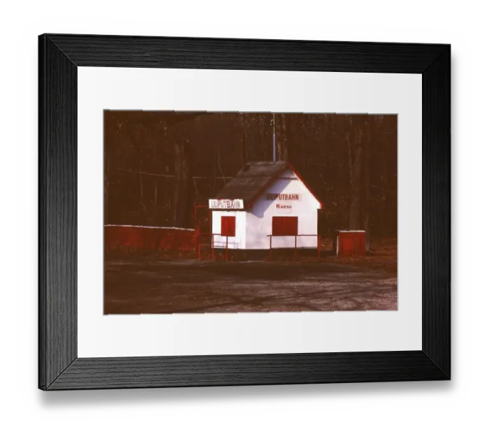 Framed Print : Station of the Liliput railway in the Vienna Prater
