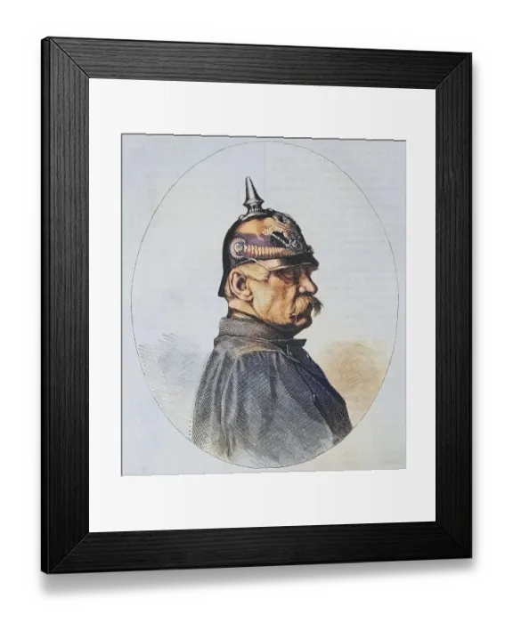 Framed Print : Albrecht Theodor Emil Graf von Roon