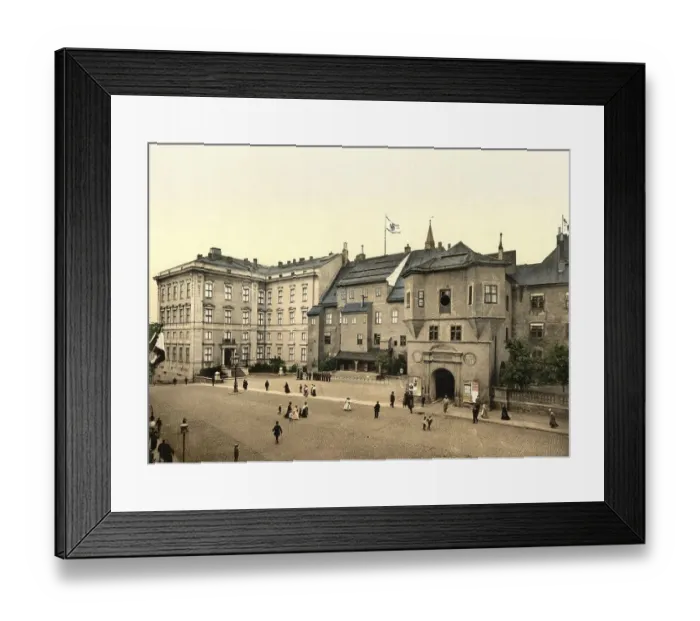 Framed Print : The castle in Koenigsberg, East Prussia Framed Print : The castle in Koenigsberg, East Prussia