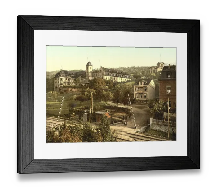 Framed Print : Marienberg in Boppard, Rhineland-Palatinate
