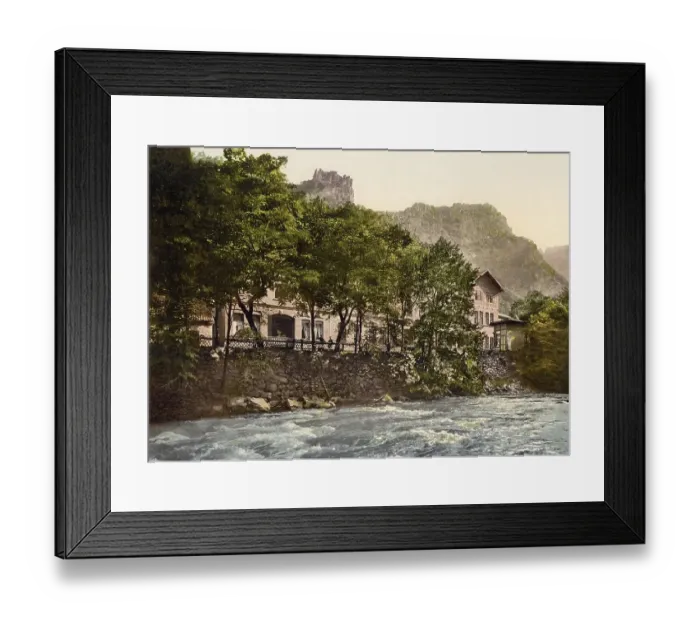 Framed Print : Waldkater Hotel, Thale, Bodetao Framed Print : Waldkater Hotel, Thale, Bodetao