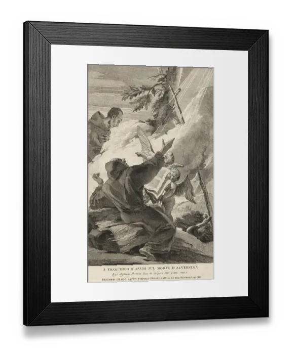 Framed Print : St. Francis of Assisi, Francis