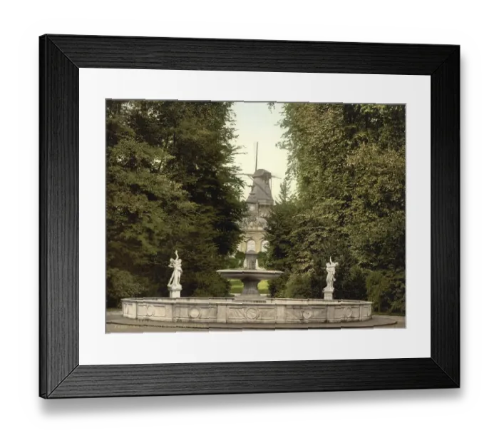 Framed Print : Sanssouci Palace in Potsdam, Brandenburg