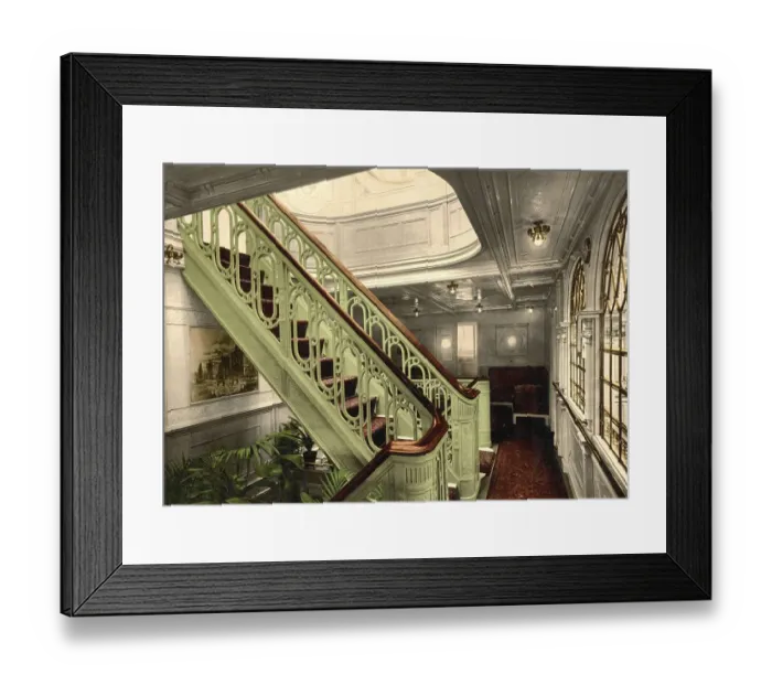 Framed Print : Staircase of the Koenig Albert