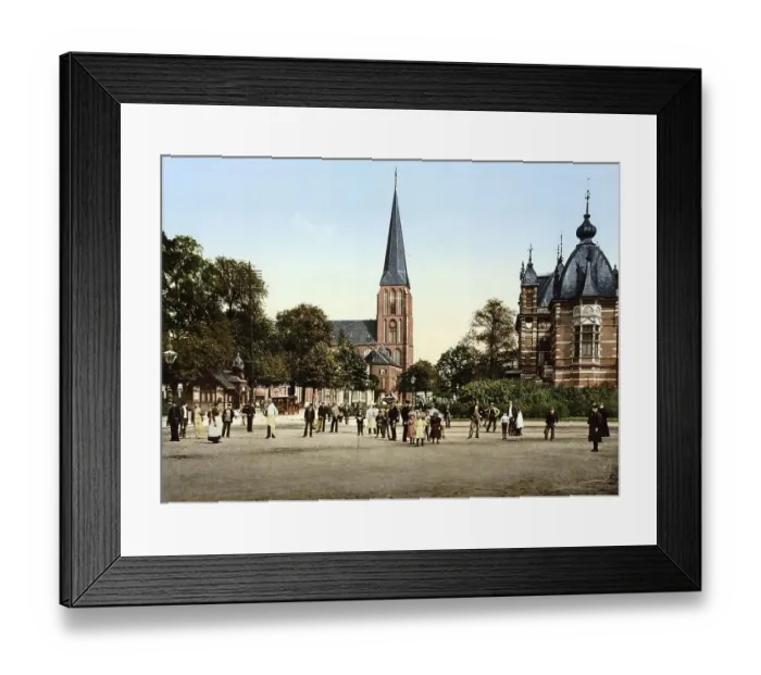 Framed Print : Velper Square in Arnhem, Arnhem Framed Print : Velper Square in Arnhem, Arnhem