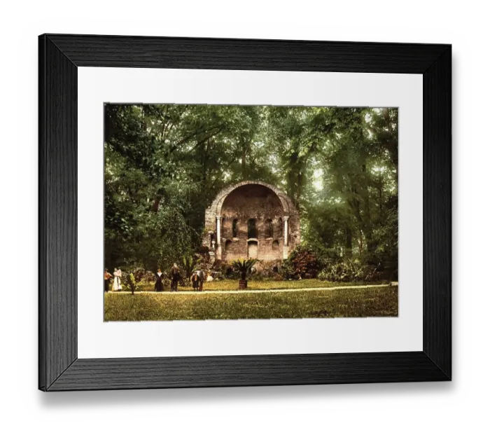 Framed Print : Ruins of Valkhof, Valkhofburg, a medieval royal palace of Nymegen Framed Print : Ruins of Valkhof, Valkhofburg, a medieval royal palace of Nymegen