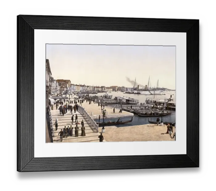 Framed Print : Venice harbour and Palazzo dei Dogi Framed Print : Venice harbour and Palazzo dei Dogi