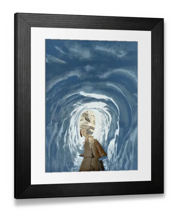 Framed Print : Grindelwald Grotto, Bernese Oberland Framed Print : Grindelwald Grotto, Bernese Oberland