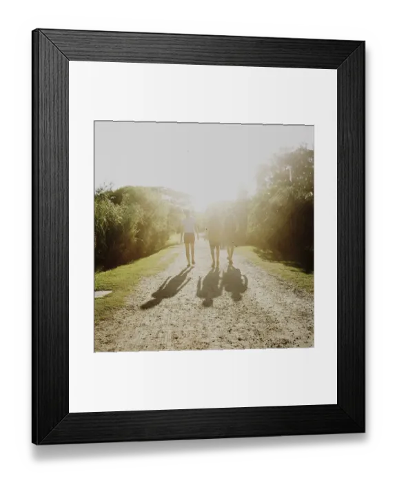 Framed Print : Argentina Friends Summer Walk Backlight Framed Print : Argentina Friends Summer Walk Backlight