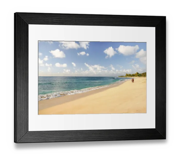 Framed Print : Hawaiian tranquil and beautiful beach Framed Print : Hawaiian tranquil and beautiful beach