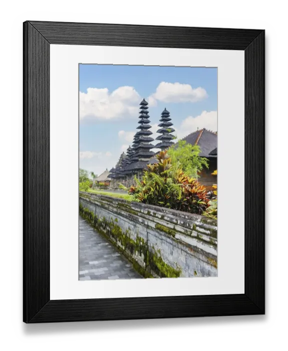 Framed Print : Pura Taman Ayun is a compound of Balinese temple Framed Print : Pura Taman Ayun is a compound of Balinese temple