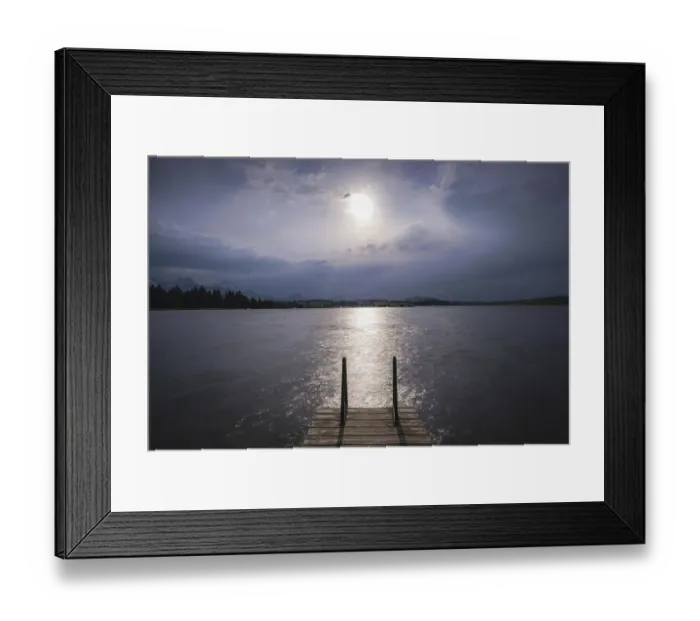 Framed Print : Sunset, Hopfensee, Hopfen am See Framed Print : Sunset, Hopfensee, Hopfen am See