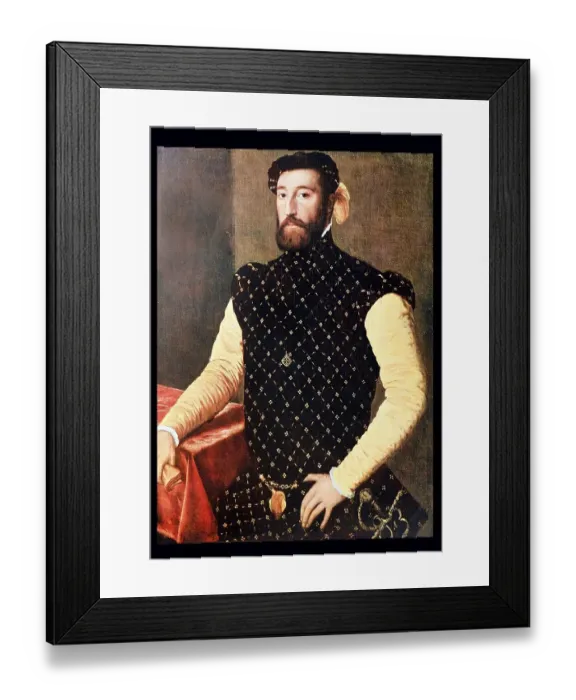 Framed Print : Portrait of the Spanish poet Garcilaso de la Vega