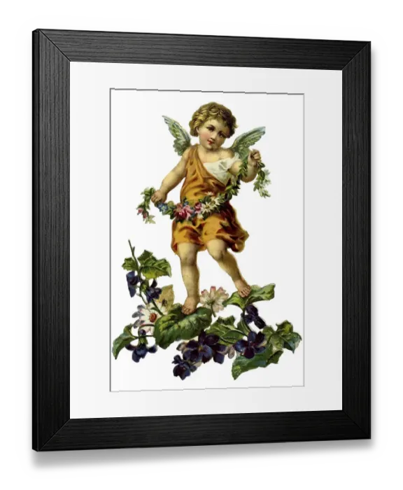 Framed Print : Historical illustration, glossy print Framed Print : Historical illustration, glossy print
