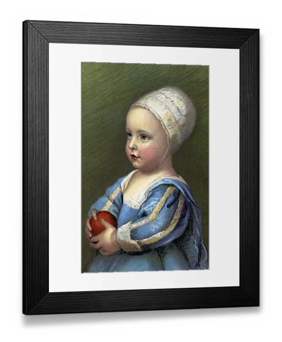 Framed Print : Picture after the Van Dyck painting Framed Print : Picture after the Van Dyck painting