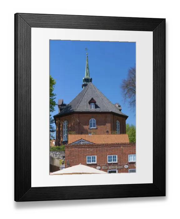 Framed Print : St. Nikolai Church, brick building Framed Print : St. Nikolai Church, brick building