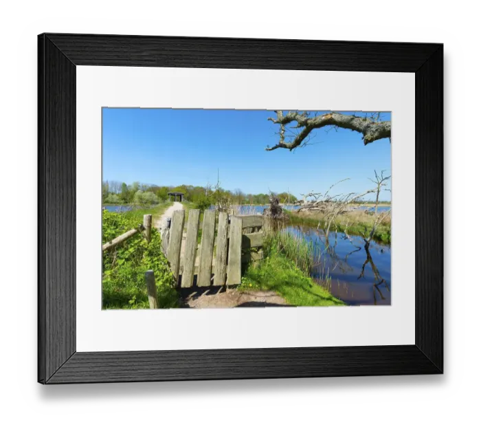 Framed Print : Nature reserve, NSG Geltinger Birk