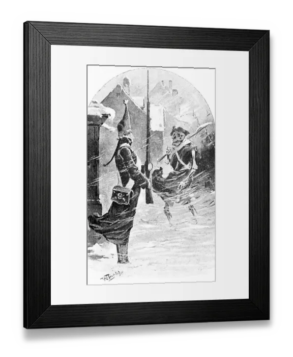 Framed Print : Pictures from the life of a soldier Framed Print : Pictures from the life of a soldier