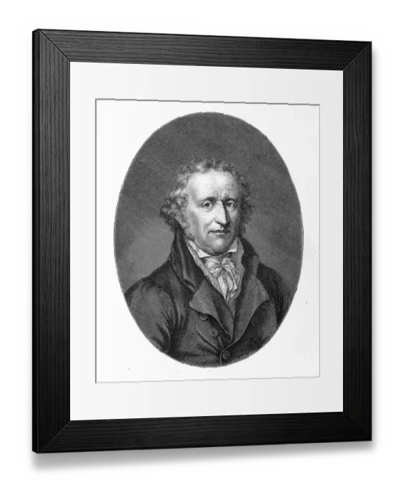 Framed Print : Graf Friedrich Leopold zu Stolberg-Stolberg (1750-1819) Framed Print : Graf Friedrich Leopold zu Stolberg-Stolberg (1750-1819)