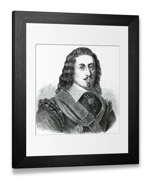 Framed Print : Johann Michael Moscherosch, Historical Illustration from Otto von Leixner: Illustrated History of German Literature Framed Print : Johann Michael Moscherosch, Historical Illustration from Otto von Leixner: Illustrated History of German Literature