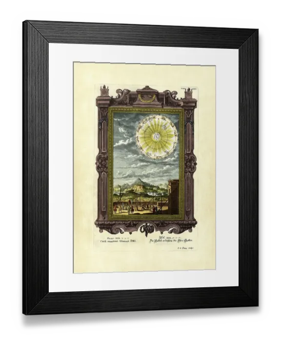 Framed Print : Psalm 19 / 2-7, The heavens tell the glory of God