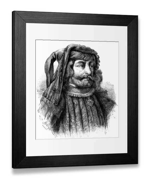Framed Print : John IV of Brabant, 1403 - 1427 Framed Print : John IV of Brabant, 1403 - 1427