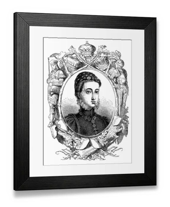 Framed Print : Philippine Welser, 1527 - 1580 Framed Print : Philippine Welser, 1527 - 1580