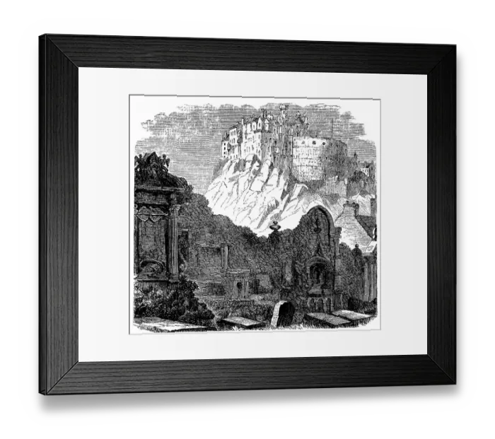 Framed Print : Edinburgh Castle on Castle Rock Framed Print : Edinburgh Castle on Castle Rock