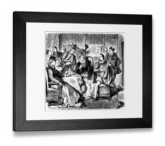 Framed Print : Mary Stuart or Mary I. 1542 - 1587