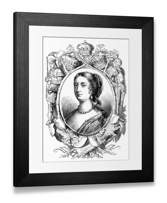 Framed Print : Rachel Wriothesley or Lady Russell Framed Print : Rachel Wriothesley or Lady Russell