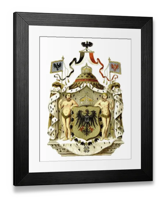 Framed Print : Historical graphic representation