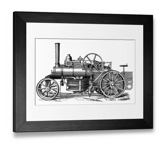 Framed Print : Historical graphic representation Framed Print : Historical graphic representation