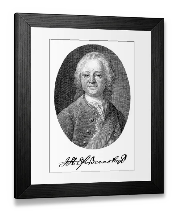 Framed Print : Historic print, copper engraving Framed Print : Historic print, copper engraving