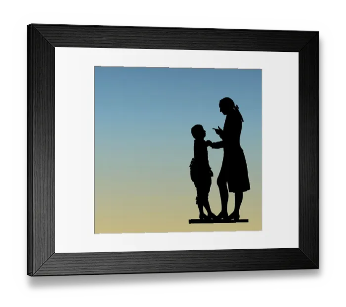 Framed Print : Historic print, digitally processed Framed Print : Historic print, digitally processed